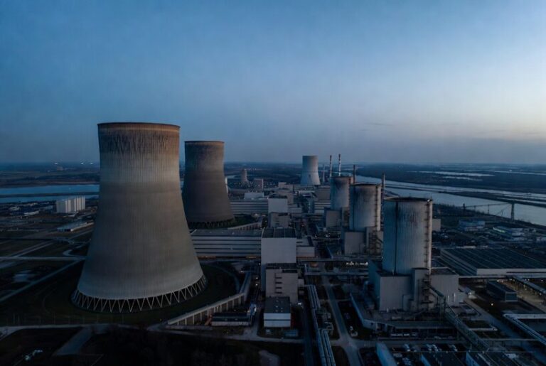 Image accompanying the article on Belgium reversing its nuclear phase-out and taking control of its seven reactors, proving Trump right on energy.